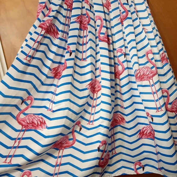 Chicwish Flamingo Skirt - Picture 2 of 6